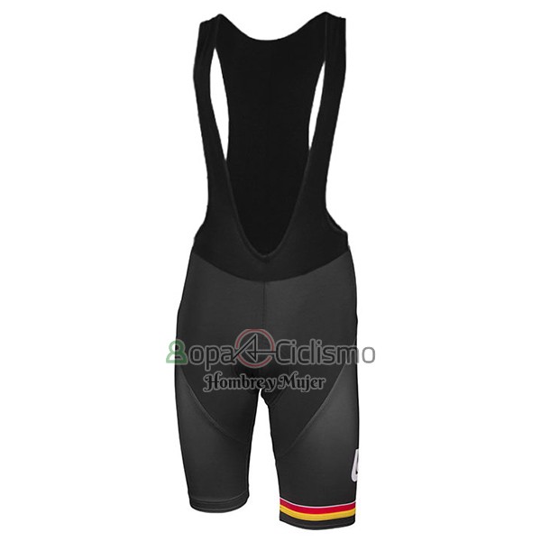 Lotto Soudal Ropa Ciclismo Culotte Corto 2017 Mangas Cortas Rojo